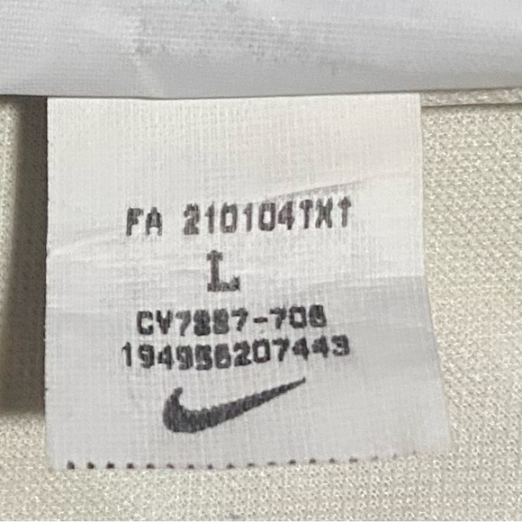 Sebastian Cordova #21 Mens LARGE Club America Home Jersey Authentic Dri-Fit - Picture 8 of 9